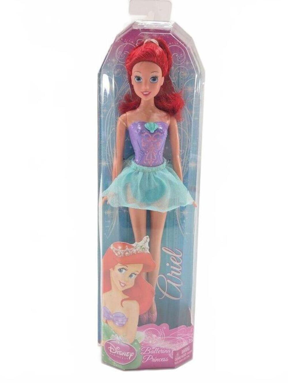 Sealed Disney's The Little Mermaid Princess Ballerina Doll by Mattel